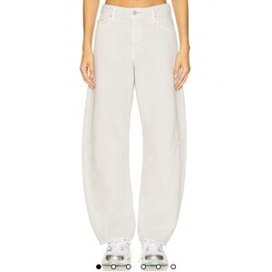 LEVI'S Baggy Dad Barrel in Spacey Quiet Gray // Size 24 x 30